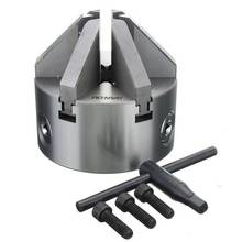 SANOU-mandril de torno K13-100, herramienta de montaje Reversible endurecida autocentrante, pendiente de 6 mandíbulas, 112mm, 4,5 pulgadas, para perforación de carpintería 2024 - compra barato