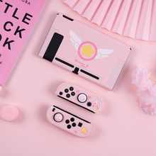 Чехол для контроллера Nintendo Switch, Розовый Жесткий Чехол, защитный чехол для игровой консоли Nintendo Switch 2024 - купить недорого