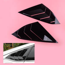 Cubierta de rejilla de ventilación lateral ABS, color negro brillante, para Honda Accord 2018, 2019, 2020, 1 par 2024 - compra barato