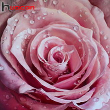 Huacan Full Square/round 5d DIY Diamond Painting Rose Diamond Embroidery Mosaic Flower Decor For Home 2024 - buy cheap