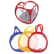 Foldable Clothes Storage Baskets Mesh Washing Dirty Clothes Laundry Basket Portable Sundries Organizer Toy Container 2024 - buy cheap