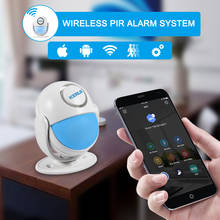 KERUI WP7 PIR Motion Sensor Security Alarm Detector Anti-theft Sensor Motion Detector Welcome Doorbell Human Body Detector 2024 - buy cheap
