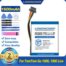 Losoncoer-bateria interna, 1600mah, vf1c, para tomtom go 1000, 1000 live, 1005, 2405m, 2405t, go live 2050, 2050 world 4cq02 2024 - compre barato