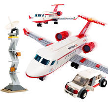 Juego de bloques de construcción modelo lanzadera espacial para niños, juguete de construcción con ladrillos, modelo de avión, ciudad, educativo 2024 - compra barato