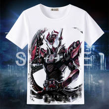 Masked Rider Cosplay T Shirt Japanese Anime Kamen Rider Summer T-Shirt Build zi-o Cartoon Top Tee Casual tshirt Cosplay Costume 2024 - buy cheap