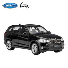 WELLY 1:24 Model Car Simulation Alloy Metal Toy Car Children's Toy Gift Collection Model Toy Gifts BMW X5 SUV 2024 - buy cheap