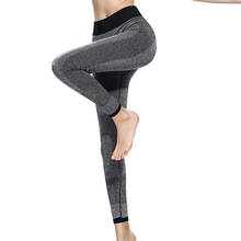 Женские эластичные штаны для йоги с высокой талией для фитнеса, бодибилдинга, женские спортивные Леггинсы для йоги, штаны для бега, быстросохнущие колготки, штаны 2024 - купить недорого