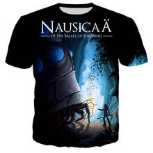 Men/women New Fashion Hot Anime Nausicaa of the Valley of the Wind Cool Printed 3D T-shirt Casual Trendy T Shirt Streetwear Tops 2024 - buy cheap