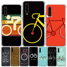 Bicycle Bike Sport Coqu Black Phone Case For Huawei P50 Pro P40 P30 Lite P20 P10 Coque Mate 10 Lite 20 30 Pro 40 Cover Capa 2024 - buy cheap