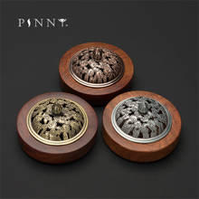 PINNY Wooden Coil Incense Burners 2 And 4 Hours Spiral Incense Censer Vietnamese Rosewood Crafts Sandalwood Incense Base 2024 - buy cheap