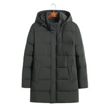 8xl 7xl novo inverno novo parkas para jaqueta com capuz marca casual homem quente plus size algodão-acolchoado roupas casaco frete grátis 2024 - compre barato