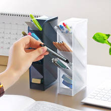 4-layer Multifunctional Desktop Organizer Pen Holder Makeup Storage Box School Office Accessories Stationery 2024 - buy cheap