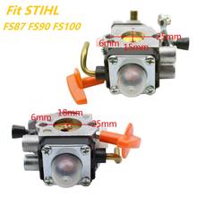 Карбюратор для STIHL FS87 FS90 FS100 Carb KM100 FS110 KM110 FS130 KM130 HT130, сменный двигатель для триммера, ZAMA C1Q-S173 S176 2024 - купить недорого