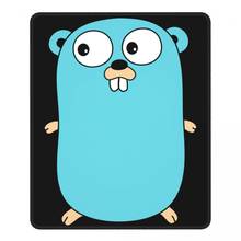 Golang-mousepad com borda de bloqueio, programação, codificação, desenvolvedor, mousepad, borracha 2024 - compre barato