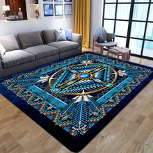 Nordic Colorful Mandala Big Carpets for Living Room Gorgeous Floor Mat Girl Bedroom Rug Floral Large Carpet Bathroom Mat Doormat 2024 - buy cheap