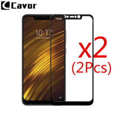 2Pcs 9H Tempered Glass For Xiaomi Pocophone X2 F1 Case Full Cover Glass Mobile Accessories Screen Protector Film For Poco X2 F1 2024 - buy cheap