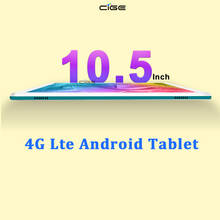 Tableta PC Original de 10,5 pulgadas, Tablet con Android 8, 10 núcleos, 6GB de RAM, 128GB de ROM, 1920x1200, pantalla IPS, 4G, Lte, llamada telefónica, 5G, WiFi, GPS, FM 2024 - compra barato