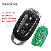 Smart Key For Hyundai Celesta 2019 2020  NCF29A1X / HITAG 3 / 47 CHIP P/N 95440-J4000  Hyundai Celesta 433.92MHz FSK 2024 - buy cheap