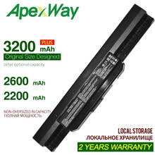 ApexWay a32-k53 laptop battery for asus k53s k53s k53t x53s x54h k53 k53sd k53sv k53u k53e A31-K53 A41-K53 A42-K53 A53E A53F 2024 - buy cheap