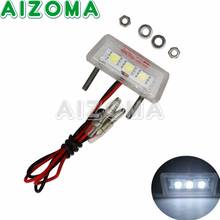 Motorcycle License Plate LED Light Rear Brake LED Tail Stop Light for Moto Car Taillight Accessories For Harley Honda Cafe Racer 2024 - buy cheap
