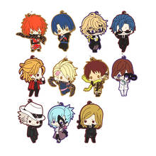 Chaveiro de borracha de anime kurusu syo hijirikawa, masato, ittoki, otoya, aijima, cecil, tokiya, natsuki 2024 - compre barato