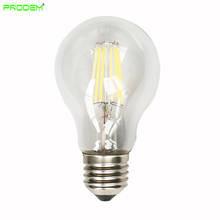 Top quality manufacturer 10PACK 6W or 8W LED glass bulb filament bulb bombilla LED filamento a60 led retro edision bulb E27 2024 - buy cheap
