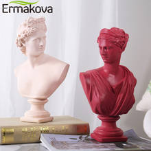 ERMAKOVA-estatua creativa nórdica de David Anna, adornos de dios masculino, estatuillas simples, arte moderno, accesorios de decoración del hogar, 32cm 2024 - compra barato