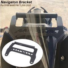 Soporte frontal para teléfono móvil, placa de navegación GPS, para SYM MAXSYM TL 500 TL500 2020 2024 - compra barato