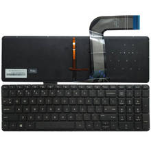 Teclado para ordenador portátil HP Pavilion 763578-001 774198-001 763735-001 AEY34U00010, color negro, con retroiluminación, inglés, EE. UU., nuevo 2024 - compra barato
