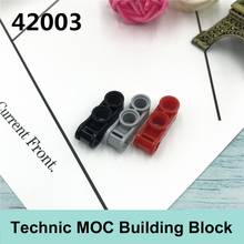 10 Uds. De bloques de construcción de tecnología, compatibles con piezas moc de la mayor marca, conexión de perno de eje 1x3, 42003 2024 - compra barato