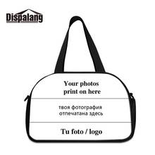 Сумка для путешествий Dispalang, Мужская портативная спортивная сумка с логотипом на заказ 2024 - купить недорого