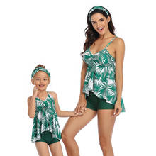 Maiô mãe e filha, traje de banho em duas peças, mãe e filha, maiô para a família 2024 - compre barato