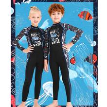 Kid Diving Suit Neoprenes Wetsuit Children For Keep Warm One-piece Long Sleeves UV Protection Swimwearym 2024 - buy cheap