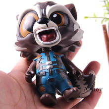 Guardians of the Galaxy Rocket Raccoon Figure Action Hot Toys Cosbaby Bobblehead Dolls PVC Collection Model Toy Gift 2024 - buy cheap