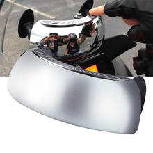 Мотоциклетные аксессуары 180 градусов широкоугольное зеркало заднего вида Зеркало для слепых зон для BMW R1200GS R 1200 GS 1200GS LC R1250GS ADV 2024 - купить недорого