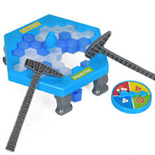 Kids Save Penguin Ice Kids Puzzle Game Break Ice Block Hammer Trap Classic Party Game Toys Penguin Trap Interactive Funny Game 2024 - buy cheap