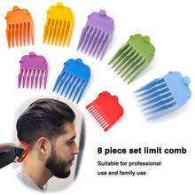8Pcs Electric Hair Clipper Shaver Trimmer Replacement Cutting Guide Comb Set 8 attachment combs has different cutting lengths. 2024 - buy cheap