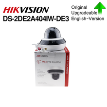 Купольная камера видеонаблюдения Hikvision, PTZ IP, 4 МП, 4-кратный зум, POE, H.265, IK10, ROI, WDR, DNR 2024 - купить недорого