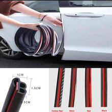5m Universal Car Door Seal Strips Protector B+J Type Edge Trim Bumper Strip Sound Insulation Waterproof Sealing 2024 - buy cheap