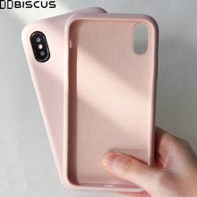 Cases For iPhone 12 Mini 11 Pro XS Max Original Liquid Silicone Case Plain Soft Bumper Cover on iPhone 13 8 7 6 6S Plus X XR 2024 - buy cheap