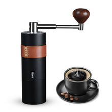 High Quality Hand Coffee Grinder Stainless Steel Conical Burr Home Office Outdoor Espresso Drip Coffee Manual Coffee Bean Mill 2024 - buy cheap