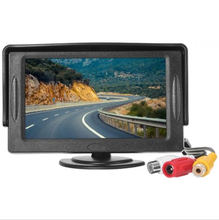 Car Detachable sunshade high-definition 4.3-inch car monitor video input reversing parking can be rear view black new monitor df 2024 - buy cheap