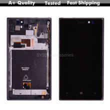 100% Lcd for Nokia Lumia 925 LCD Display Touch Screen Digitizer Assembly with Frame Free Shipping 2024 - buy cheap