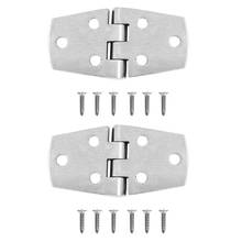 2x Stainless Steel Marine Boat Caravan Yacht Door Hatch Cabin Hinge Strap 2024 - buy cheap