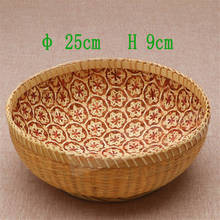 Vietnam wild autumn rattan hand-woven rattan basket rattan storage basket storage basket fruit basket kitchen home retro X-016 2024 - buy cheap