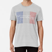 Camiseta de The Face Of God para hombres, camisa de Jean, Valjean, fantasía, bandera francesa, Francia, Tricolor 2024 - compra barato