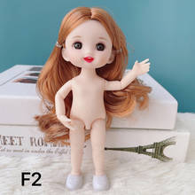 Muñeca Smile de 16cm para niñas, 13 cuerpos articulados, juguetes para niñas, 1/8 Bjd, juguetes para vestir 2024 - compra barato