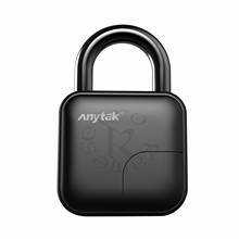 Anytek L3 Smart Keyless Fingerprint Lock USB Rechargeable Electronic Anti-Theft Security Padlock IP65 Waterproof Door Luggage 2024 - buy cheap