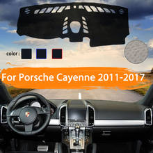 Car Dashboard Cover Dashmat For Porsche Cayenne 958 2011-2017 car Auto Inner Sun Shade Dash Board Pad Carpet Car Styling 2012 2024 - buy cheap