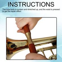 Музыкальный инструмент деревянный Инструменты для ремонта саксофона саксофон труба тромбон ремонт двухручная деревянная ручка 2024 - купить недорого